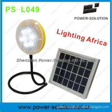 anti-dropping indoor solar lantern with flexible stand